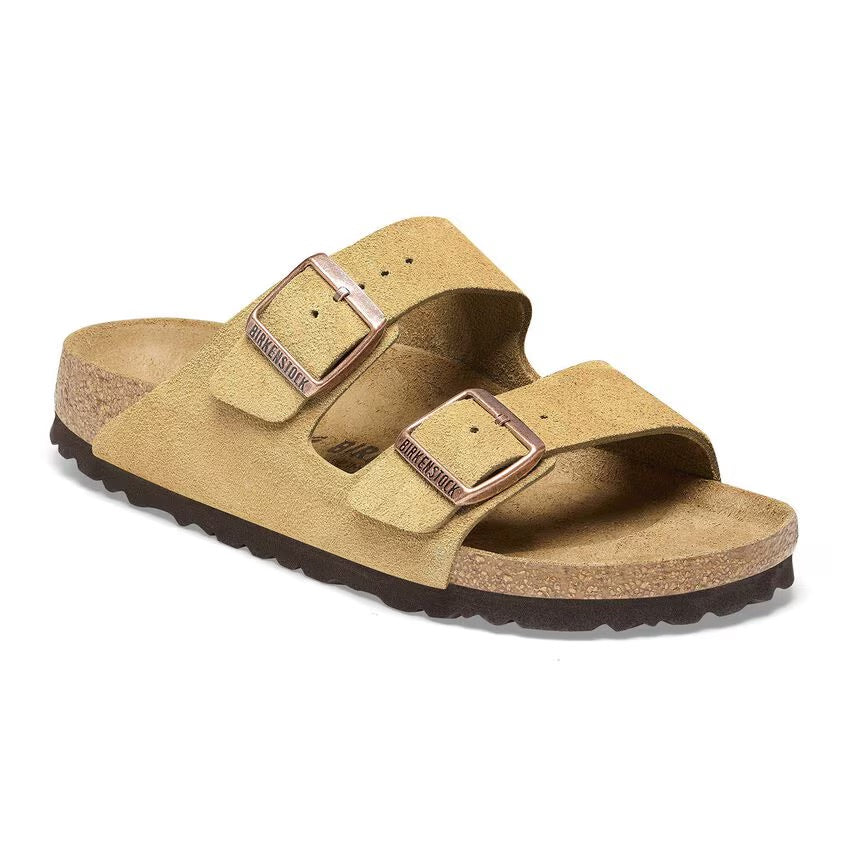 Birkenstock Arizona - Suede Latte cream