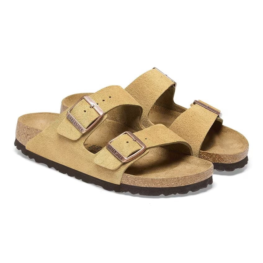 Birkenstock Arizona - Suede Latte cream