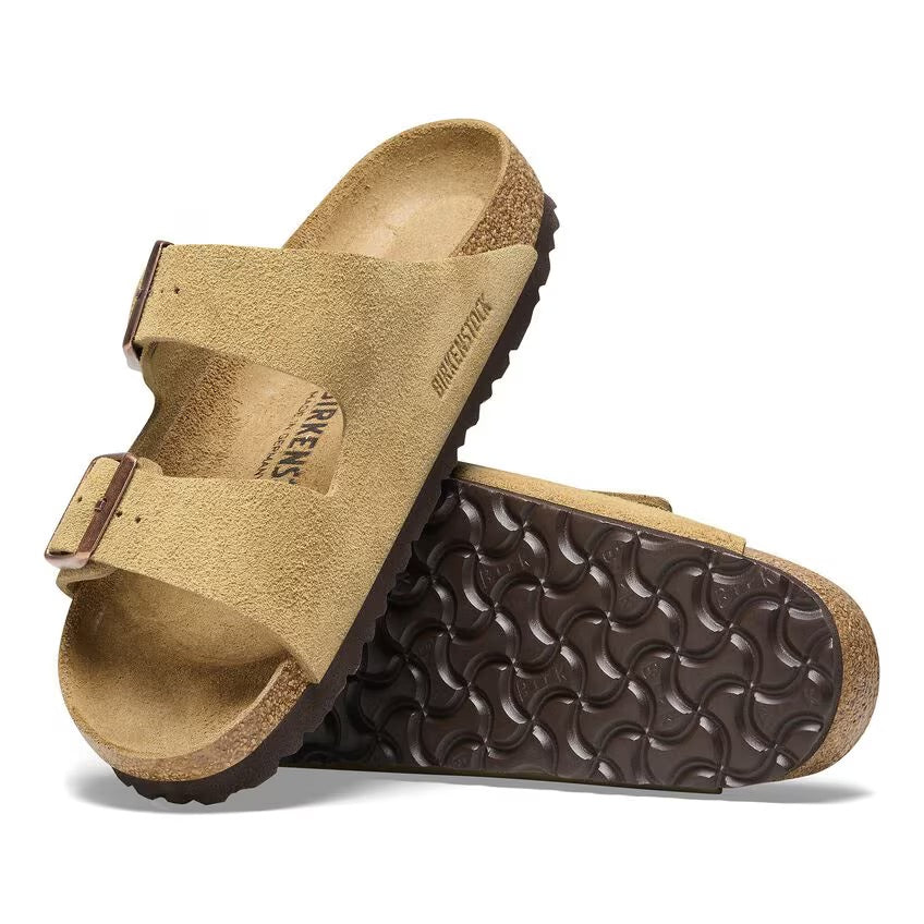 Birkenstock Arizona - Suede Latte cream