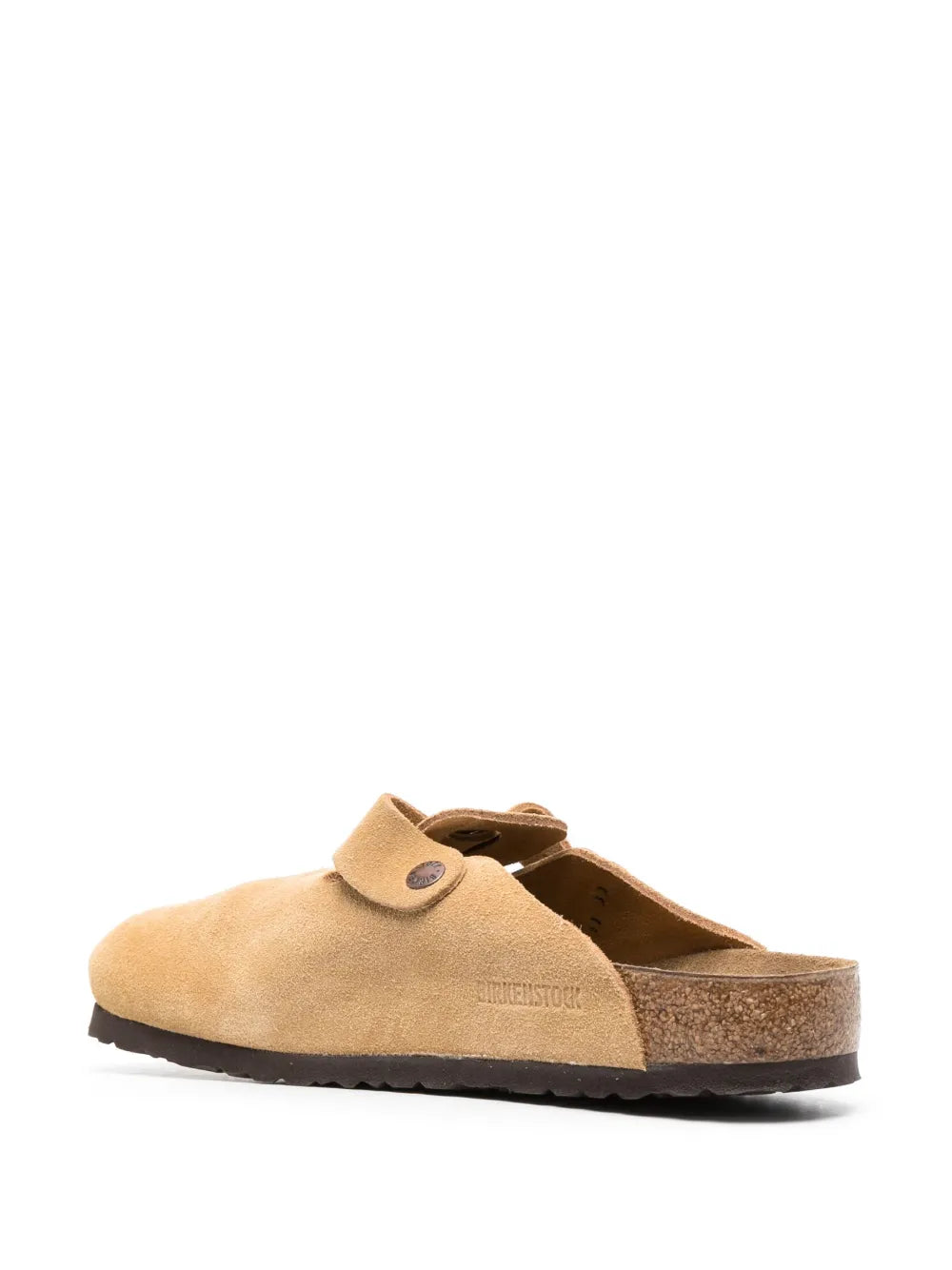 Birkenstock Boston Suède - Latte Cream