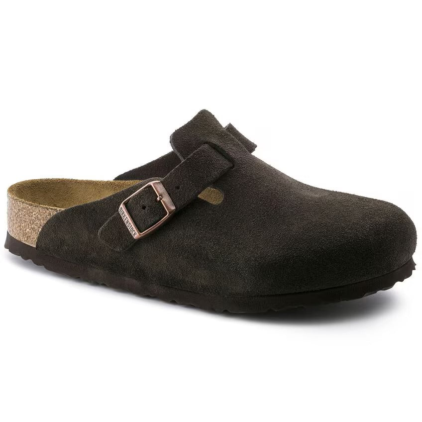 Birkenstock Boston Suède - Mocha