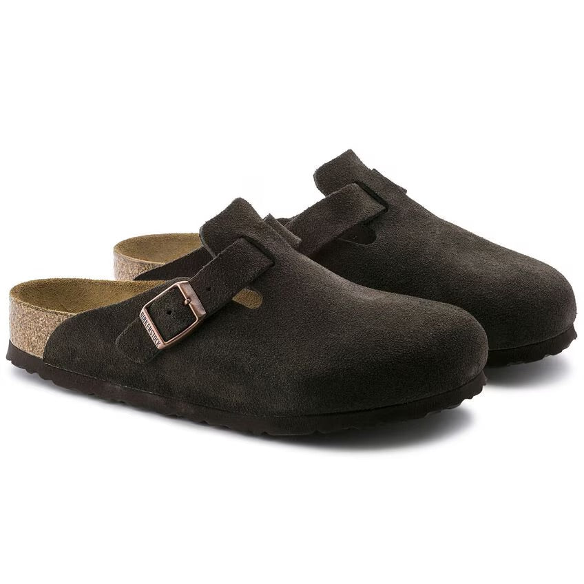 Birkenstock Boston Suède - Mocha
