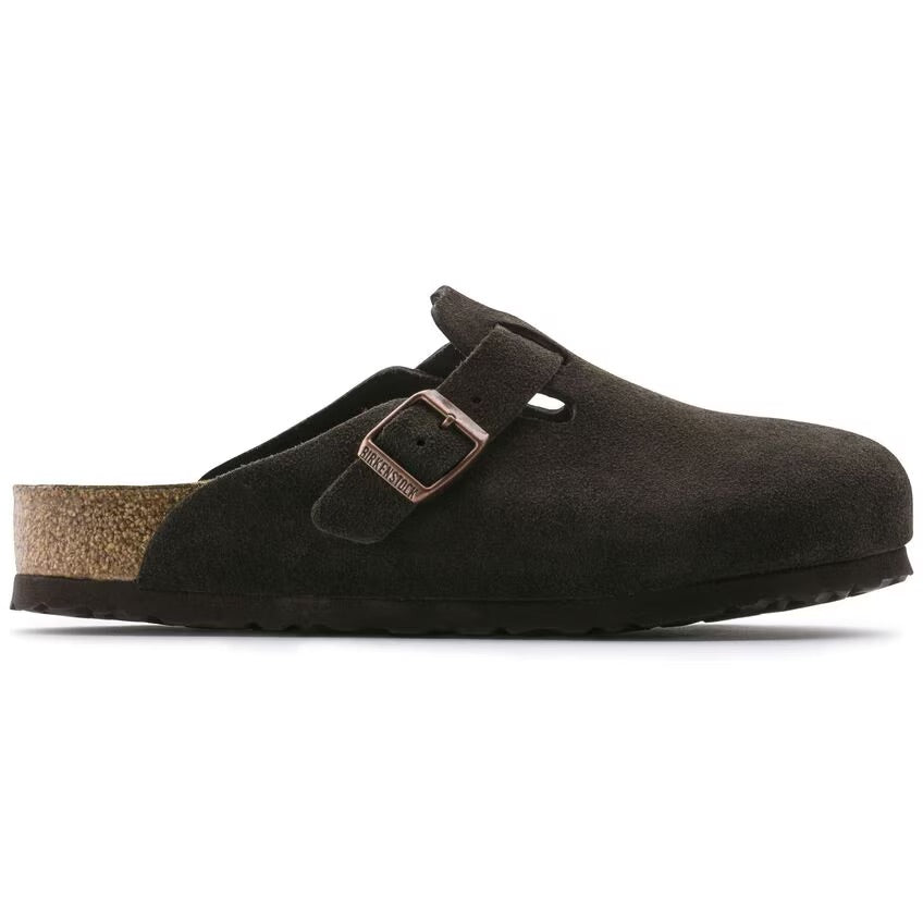 Birkenstock Boston Suède - Mocha