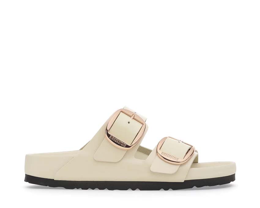 Birkenstock Arizona Big Buckle Natural Leather Patent
